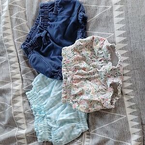 3,  0-3M garanimals shorts